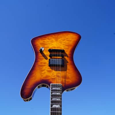 ESP LTD DELUXE PHOENIX-1001 Tobacco Sunburst 6-String Electric Guitar (2024) image 8