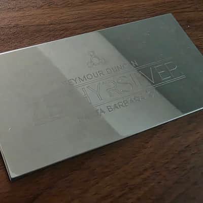 Seymour Duncan ZTL-1s Zephyr Silver Tele Pickup Set 2010s - Silver image 2
