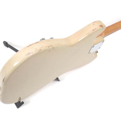 1957 Fender Musicmaster - Desert Sand - Anodized Pickguard - V Neck Profile image 12