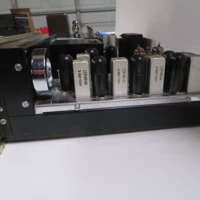 McIntosh MR 65 tube tuner early 1960's - glass, champagne and black image 6