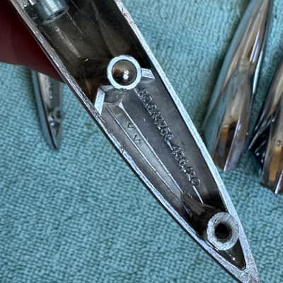 Premier Lot of 8 Vintage Floor Tom Drum Lugs - Spacing 1 7/16” 70s - Chrome image 10