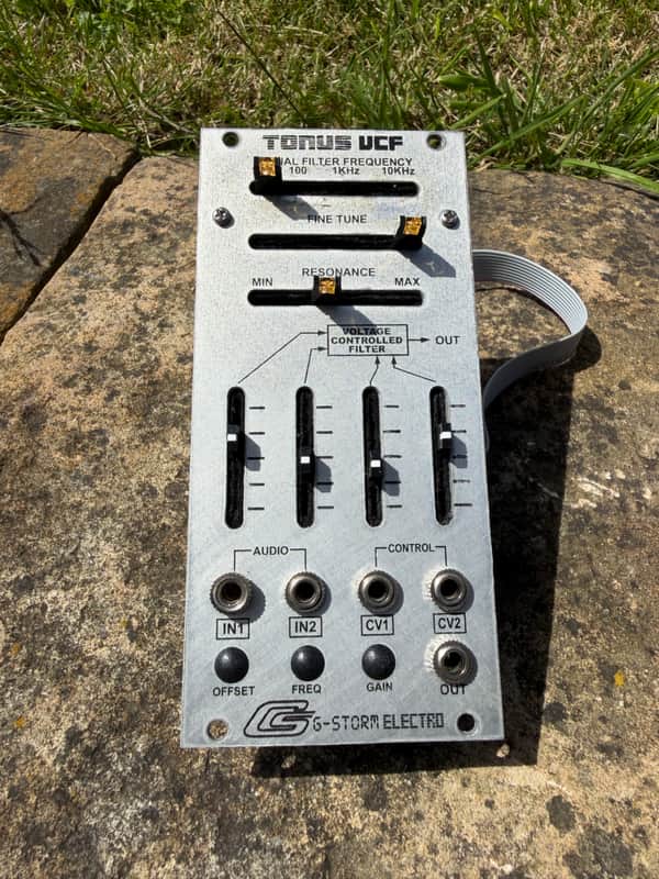 G-Storm Electro Tonus VCF r2 Filter (Apr 2600 clone) - Silver image 1