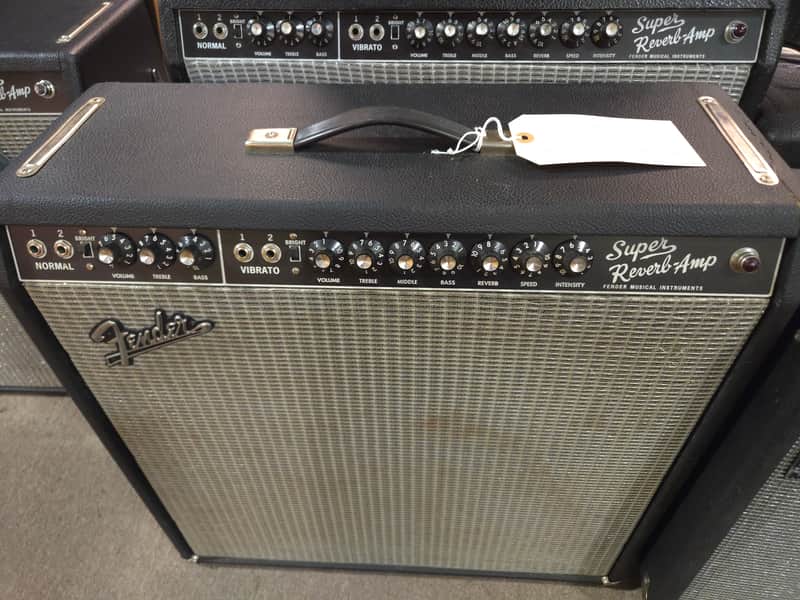 Fender '65 Super Reverb Reissue 45-Watt 4x10" Guitar Combo 2001 - Present - Local Pickup Only image 1