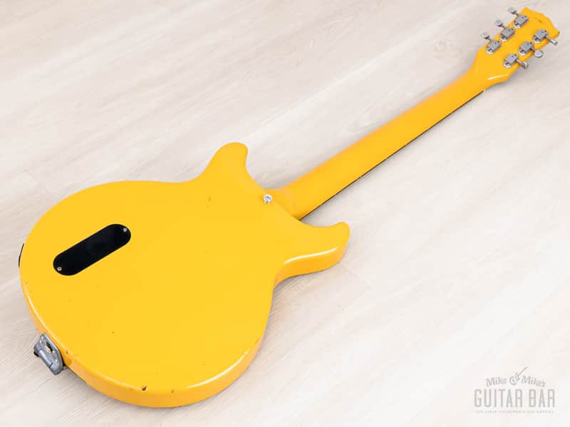 1996 Orville Les Paul Junior Double Cut LPJ-D65 TV Yellow w