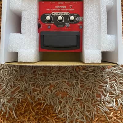 Boss VE-2 Vocal Harmonist Multi-Effect Unit 2014 - Present - Red image 4