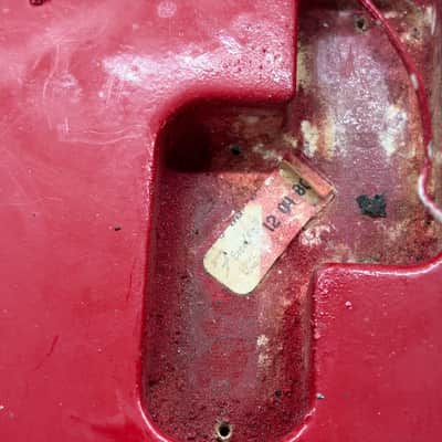 1979 Fender International Series Precision Bass Moroccan Red w/OHSC image 13