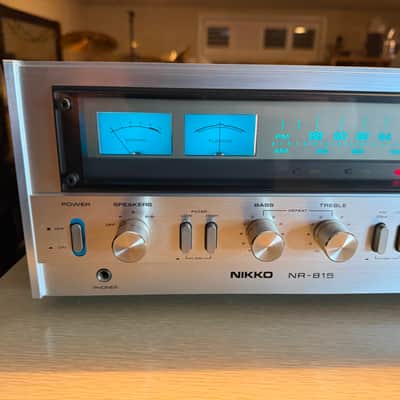 Nikko NR-815 Am/Fm Stereo Receiver Amplifier FULL FRESH SERVICE Near Mint Rare💎 image 5