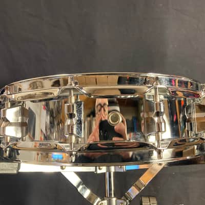 Superdrum 12 - 3.5x14" "Super Drum" Piccolo 12-Lug Snare Drum 2010's - Chrome image 10