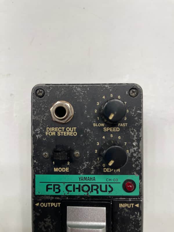Yamaha CH-03 FB Chorus Analog Rare Vintage Guitar Effect Pedal MIJ