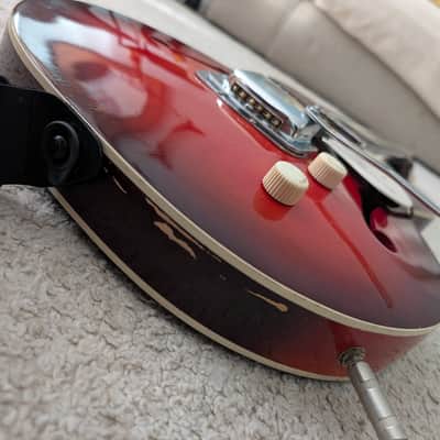 Harmony H53 Rocket 1959 - 1967 Red Sunburst image 7