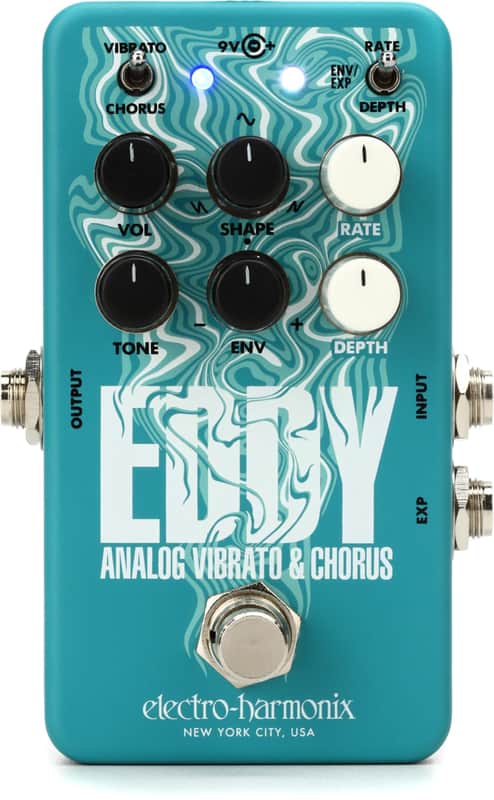 Electro-Harmonix Eddy Analog Vibrato & Chorus Pedal image 1