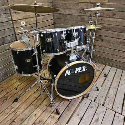 Drum Kit Mapex 1990s Venus Complete, Black USED! RKVEN140426 image 2