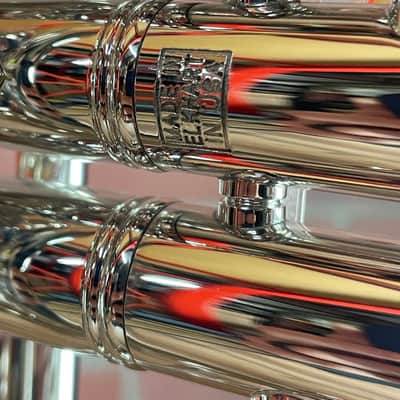 Bach Stradivarius 190S72X Professional Bb Trumpet - Silver Plated image 8