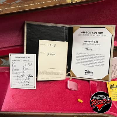 Gibson Custom Shop 1959 Les Paul Murphy Lab Ula 70 Th Anniv Iced Tea imagen 3