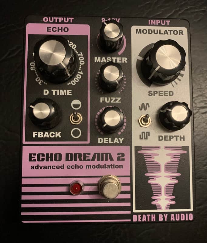Death By Audio Echo Dream Delay 2 2010s - Purple image 1