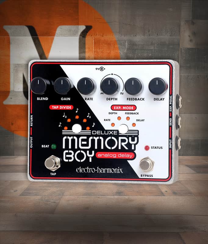 Electro-Harmonix Deluxe Memory Boy Analog Delay Pedal (DMBOY) image 1
