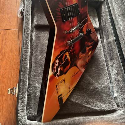 DEMO VIDEO Dean ‘Burn my eyes’ machine head limited edition Explorer (US Customers Tax included in shipping price) image 5