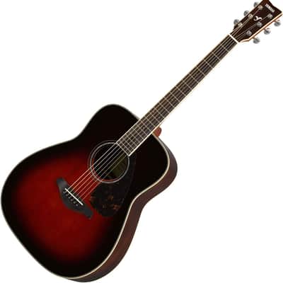 Yamaha FG830-TBS Acoustic Guitar - Tobacco Brown Sunburst image 2
