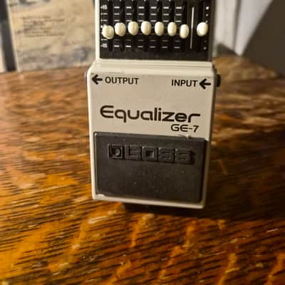 Boss GE-7 Equalizer (Black Label) 1981 - 1992 - Grey image 1