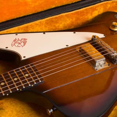 Gibson Firebird I Solid Body Electric Guitar (1964), ser. #169107, original black hard shell case. image 15