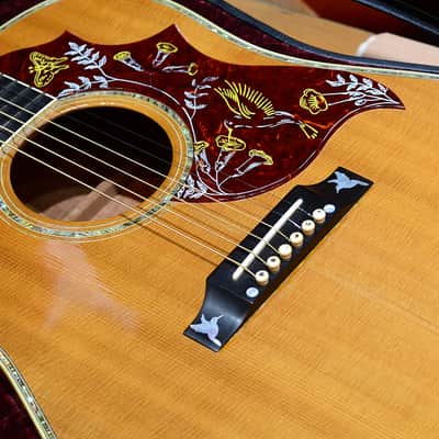 Gibson Acoustic Hummingbird Custom Koa Antique Natural with Gold Hardware 2003' image 2
