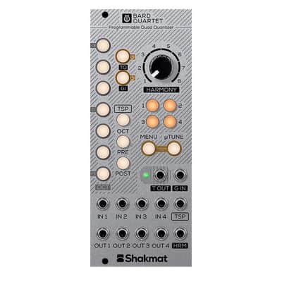 Shakmat Bard Quartet Programmable Quad Quantizer image 1