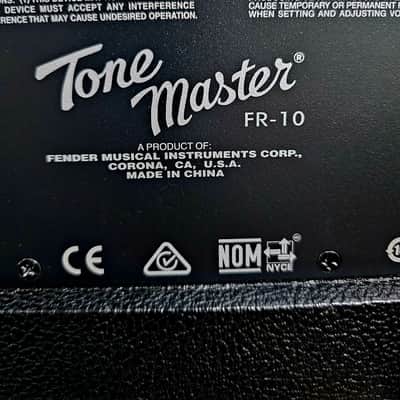 Fender Tone Master FR-10 1000-Watt 1x10" Active Guitar Speaker Cabinet 2023 - Present - Black image 5