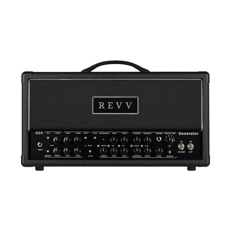 REVV Generator G50 3-Channel 50-Watt Guitar Amp Head image 1