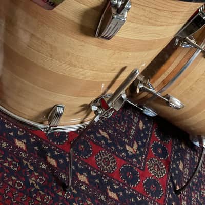 Ludwig  Big Beat 1970’s - Butcher Block 4 Piece image 4