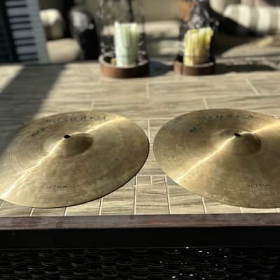 Istanbul Agop Mel Lewis 1982 13" high hats hi hat image 1