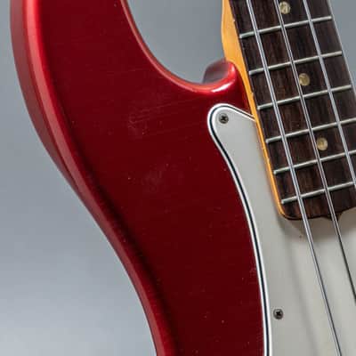 Fender Precision Bass 1966, Candy Apple Red image 4
