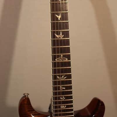 PRS Santana Signature 2011 - Black Gold Burst * 10 top image 4