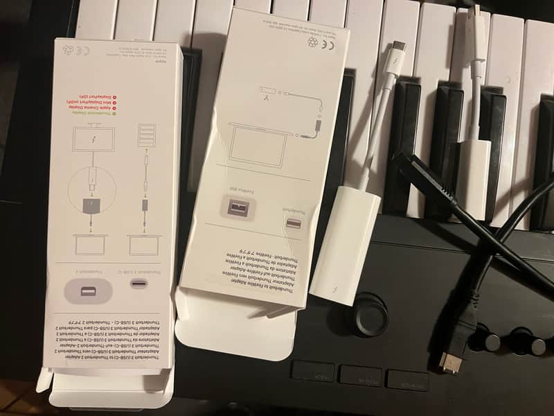 Firewire Firewire 9 to 6 Pin 800/400 cable to Usb C - Firewire 9 to 6 Pin 800/400 cable to Usb C image 1