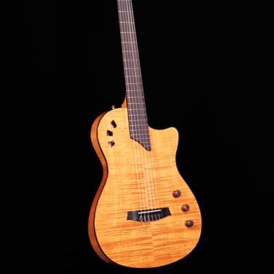 Cordoba Fusion Stage Guitar, Natural Amber with Bag image 8
