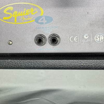 Vintage Fender Squire 4 Type PR345 Channel Powered Mixer Amplifier Amp Efx Foot Switch image 10