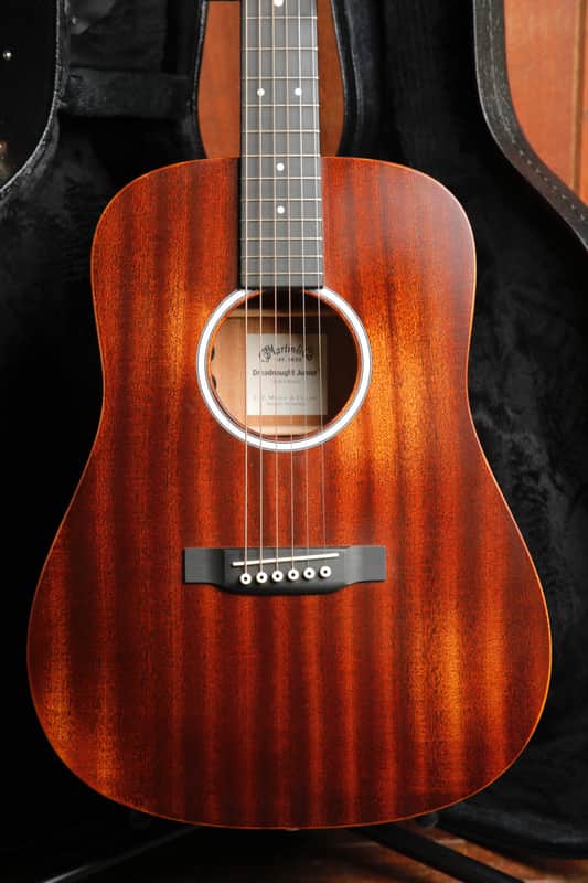 Martin Dreadnought Junior D JR E StreetMaster Acoustic-Electric Guitar w/Case Pre-Owned image 1