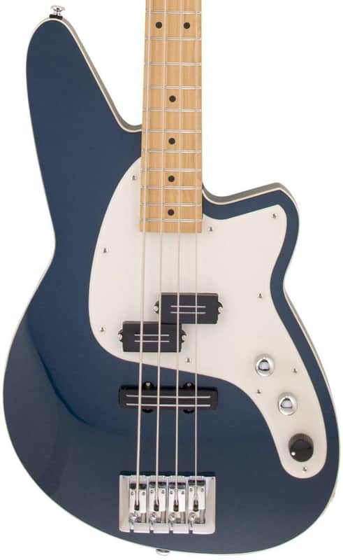 Reverend Decision Electric Bass Guitar - High Tide Blue Maple Fingerboard image 1