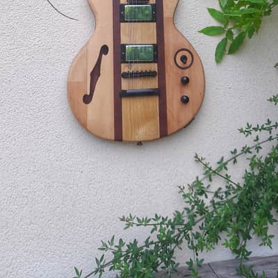 AVALON - Handcrafted Custom Electric Guitar. Made from Beech, Jabota, Chestnut. The only one of its kind in the World!! image 9