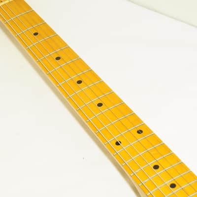 Good Fender Japan Stratocaster N Serial Electric Guitar Dark Blue Ref No.5501 image 3