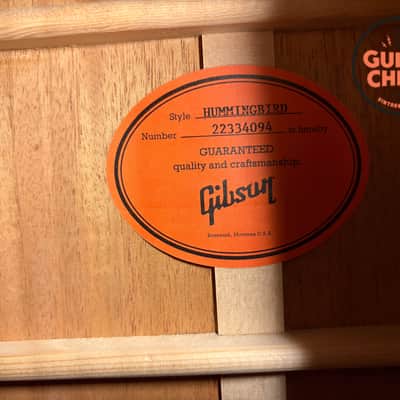 2024 Gibson Hummingbird Original Heritage Cherry Sunburst Acoustic OHSC image 15