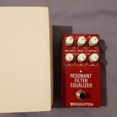 Broughton Audio Resonant Filter Equalizer Pedal - Mint In Box image 1