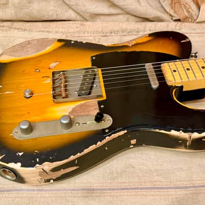Nash T-52 with B Bender System 2022 - 2 Tone Sunburst image 12