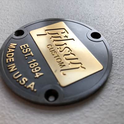 Gibson Les Paul Custom Shop metal toggle switch back cover image 2