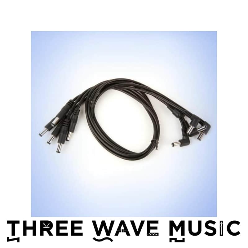 Strymon DC Power Cables: Straight to Right Angle 18" (5 pack) [Three Wave Music] image 1
