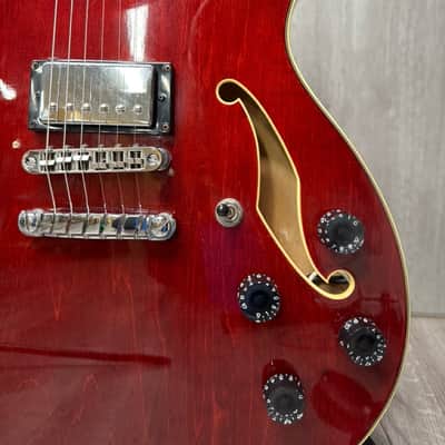 Ibanez Artcore AS73-TCR-12-01 Semi-Hollow Guitar – Transparent Cherry image 10