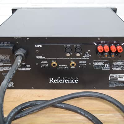 Crown Studio Reference II stereo power amplifier Excellent!-used amp for sale image 3