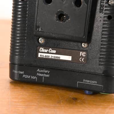 Clear-Com RS-602 Two-Channel Intercom Belt Pack CG01ZY7 image 8