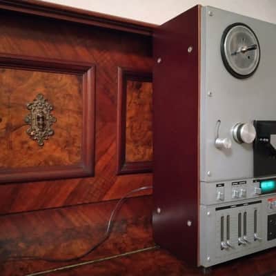 OLIMP 004 Stereo Reel to Reel Tape Recorder 1987 Serviced Working USSR Vintage image 4