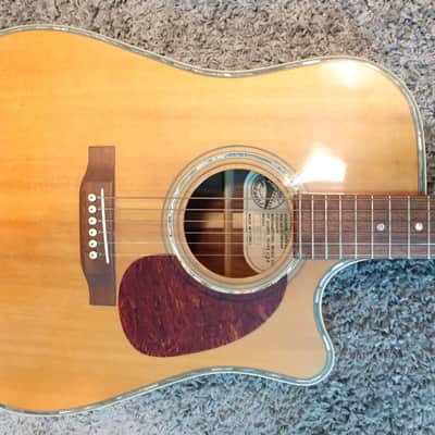 Vintage 1992 Charvel Jackson 150-SEC-NAT Solid Spruce Top Acoustic Guitar Rosewood Case Very Clean image 5
