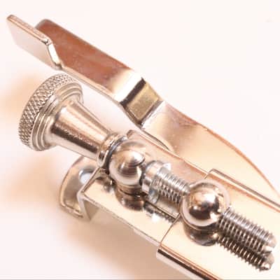 Ludwig Nickel Finish P-83 Snare Strainer/Throw Off - early 60s / MINT CONDITION / INSPECTED & TESTED image 6